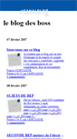 Mobile Screenshot of bossdemermoz.canalblog.com