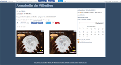 Desktop Screenshot of annabelledeville.canalblog.com