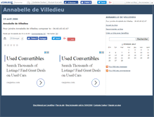Tablet Screenshot of annabelledeville.canalblog.com
