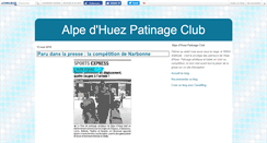 Desktop Screenshot of huezpatinage.canalblog.com