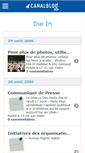 Mobile Screenshot of dieinparis.canalblog.com