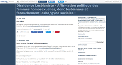 Desktop Screenshot of lesbospolitique.canalblog.com