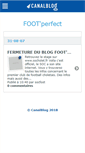 Mobile Screenshot of footperfect.canalblog.com