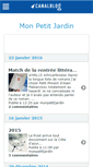 Mobile Screenshot of monpetitjardin2.canalblog.com