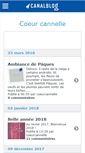 Mobile Screenshot of coeurcannelle.canalblog.com