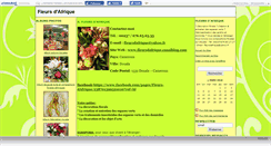 Desktop Screenshot of fleursdafrique.canalblog.com