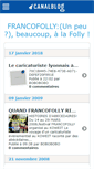 Mobile Screenshot of francofolly.canalblog.com