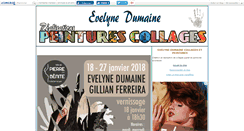 Desktop Screenshot of evelynedumaine.canalblog.com
