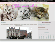 Tablet Screenshot of celiaetseschats.canalblog.com