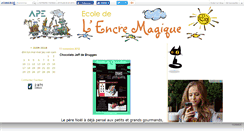 Desktop Screenshot of encremagique.canalblog.com