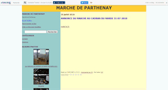 Desktop Screenshot of marcheparthenay.canalblog.com