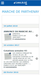 Mobile Screenshot of marcheparthenay.canalblog.com