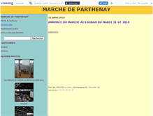 Tablet Screenshot of marcheparthenay.canalblog.com