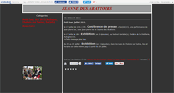 Desktop Screenshot of jdesabattoirs.canalblog.com