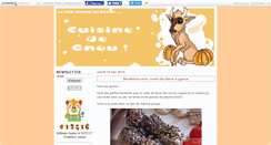Desktop Screenshot of cuisinedegnou.canalblog.com