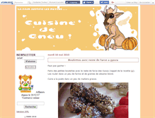 Tablet Screenshot of cuisinedegnou.canalblog.com