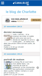 Mobile Screenshot of charlottepeint.canalblog.com
