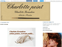 Tablet Screenshot of charlottepeint.canalblog.com