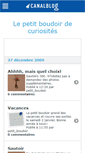 Mobile Screenshot of curieuxboudoir.canalblog.com
