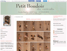 Tablet Screenshot of curieuxboudoir.canalblog.com