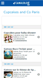 Mobile Screenshot of cupcakesrebecca.canalblog.com