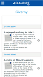 Mobile Screenshot of giverny.canalblog.com