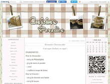 Tablet Screenshot of cuisineparadise.canalblog.com