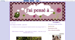 Desktop Screenshot of giniescouture.canalblog.com