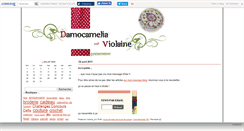 Desktop Screenshot of boitadamocamelia.canalblog.com