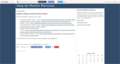 Desktop Screenshot of martinmarceau.canalblog.com