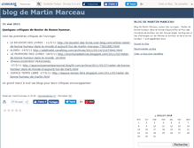Tablet Screenshot of martinmarceau.canalblog.com