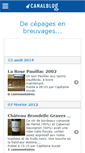 Mobile Screenshot of cepageenbreuvage.canalblog.com