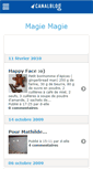 Mobile Screenshot of magiemagie.canalblog.com