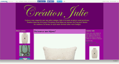 Desktop Screenshot of creadejulie.canalblog.com
