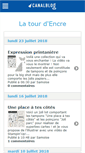 Mobile Screenshot of latourdencre.canalblog.com