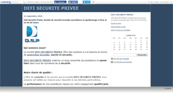 Desktop Screenshot of defisecurite.canalblog.com