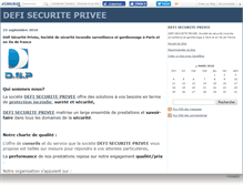 Tablet Screenshot of defisecurite.canalblog.com