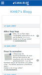 Mobile Screenshot of kitt67.canalblog.com