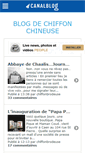 Mobile Screenshot of chiffonbrodeuse.canalblog.com