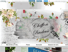 Tablet Screenshot of chiffonbrodeuse.canalblog.com