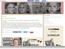 Tablet Screenshot of douxbillet.canalblog.com