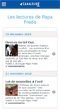 Mobile Screenshot of papafredo.canalblog.com