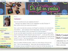 Tablet Screenshot of defilenperles.canalblog.com