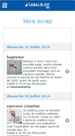 Mobile Screenshot of librescrap.canalblog.com