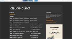 Desktop Screenshot of claudieguillot.canalblog.com