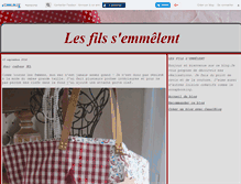 Tablet Screenshot of lesfilssemmelent.canalblog.com