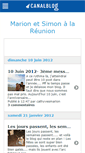 Mobile Screenshot of cathyvesmarion.canalblog.com