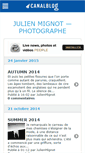 Mobile Screenshot of julienmignot.canalblog.com