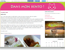 Tablet Screenshot of dansmonbento.canalblog.com