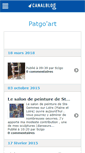 Mobile Screenshot of patgoart.canalblog.com